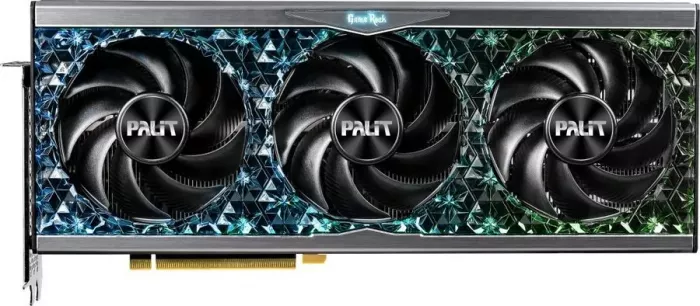Видеокарта Palit NVIDIA GeForce RTX 4090 PA-RTX4090 GAMEROCK OC 24ГБ GDDR6X, OC, Ret